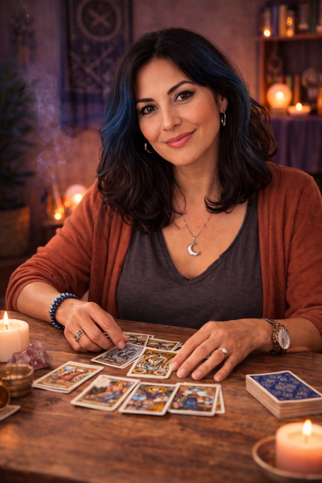 Alma, tarotista con experiencia en futuro amoroso